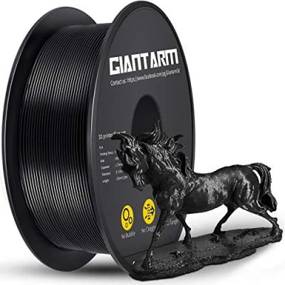 Abbildung von PLA Filament 1.75mm, GIANTARM 3D Drucker Schwarz 1kg Spool