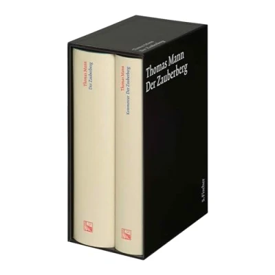 Abbildung von Der Zauberberg: Text und Kommentar in einer Kassette