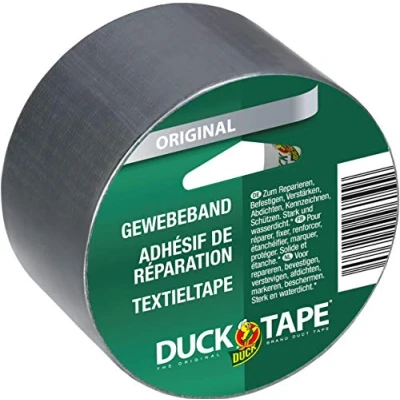 Abbildung von Ducktape 106 00 Gewebeband, 5 m, Silber