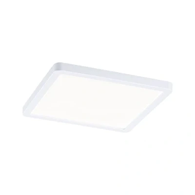 Abbildung von Paulmann 93042 LED Panel Einbauleuchte Areo VariFit IP44 Neutralweiß 175x175mm eckig incl. 1x13 Watt Weiß Deckenlampe Kunststoff 4000 K