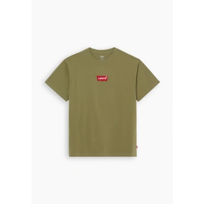 Abbildung von Levi&#039;s Vintage FIT Graphic TEE Tshirt print, Herren, Größe: Large, Batwing badge burnt olive