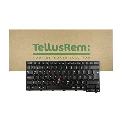 Abbildung von TellusRem ersatztastatur Deutsche Nicht Hintergrundbeleuchtung für Lenovo Thinkpad T460s T470s