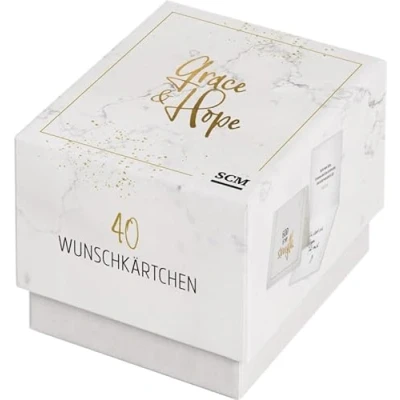 Abbildung von SCM Grace &amp; Hope 40 Wunschkärtchen