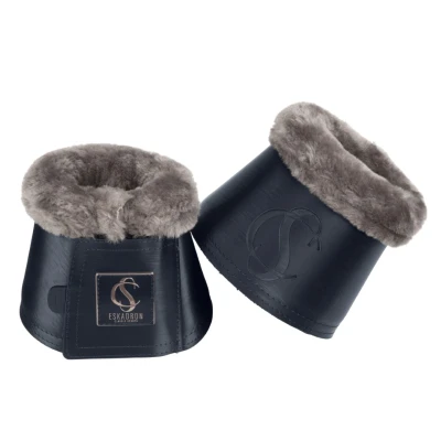 Abbildung von Eskadron Hufglocken Classic Sports Softslate Fauxfur Navy