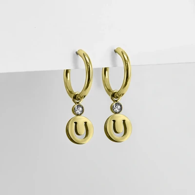 Abbildung von Ponytail&amp;Co Ohrringe mit Hufeisen Gold