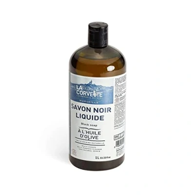 Abbildung von Die Corvette ECOCERT Olive Black Soap Liquid 1 Liter
