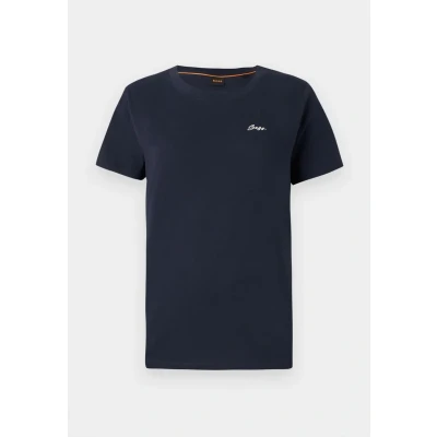 Abbildung von BOSS ORANGE T Shirt »Esogo HW Premium Damenmode«, mit gesticktem Logo