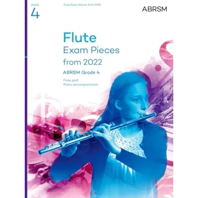 Abbildung von Flute Exam Pieces from 2022, ABRSM Grade 4: Selected the syllabus 2022. Score &amp; Part, Audio Downloads (ABRSM Pieces)