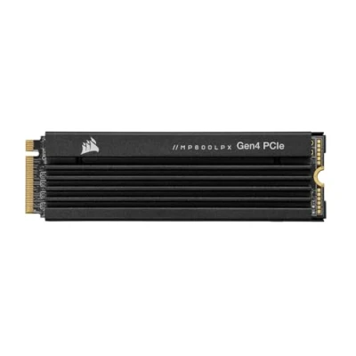 Abbildung von Corsair MP600 PRO LPX 8TB M.2 NVMe PCIe x4 Gen4 SSD Optimiert Für PS5 (bis zu 7.000 MB/s Sequenzielle Lese Und 6.100 Schreibgeschwindigkeiten,Kompakter Formfaktor) Schwarz