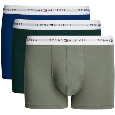 Abbildung von Tommy Hilfiger Signature Trunk 3 PACK Panties, Herren, Größe: Small, Grey