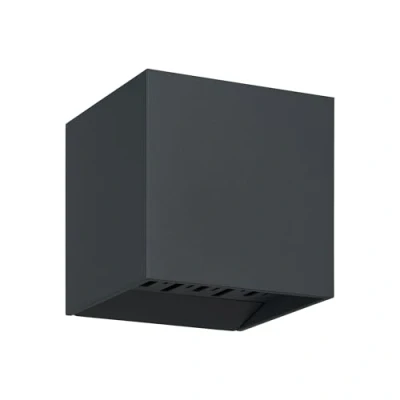 Abbildung von LED Wandleuchte Calpino 2, schwarz