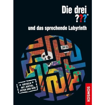 Abbildung von Die drei ??? und das sprechende Labyrinth: Rätseln mit Justus, Peter Bob