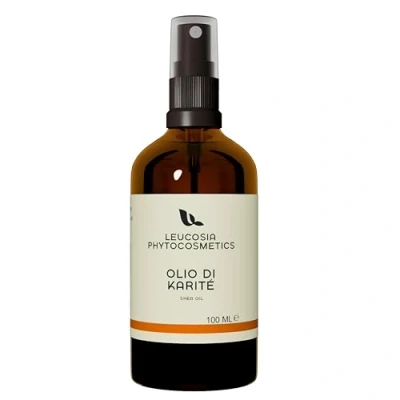 Abbildung von Shea Oil Leucosia Reine Sheabutter Bio ätherisches Öl für trockene Haut und Haare 100% Natürliches Moisture, Körperfeuchtigkeitsöl 100 ml