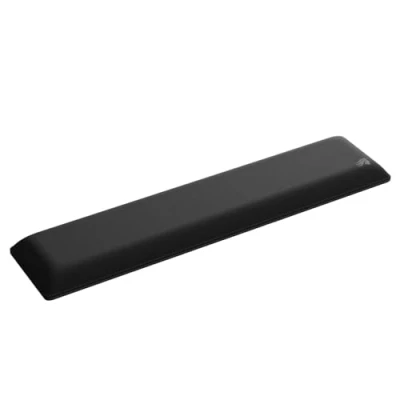 Abbildung von Glorious Gaming Padded Keyboard Wrist Rest (Full Size, 25mm stark) Gesteppte Ränder, Glatte Stoffoberfläche, rutschfeste Gummibasis, mittlere Festigkeit, 440 x 100 Schwarz