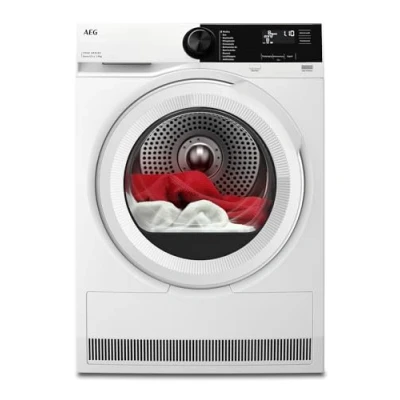 Abbildung von AEG Wärmepumpentrockner 9 kg Serie 7000 SensiDry schonendes &amp; energiesparendes Trockenverfahren A+++ Mengenautomatik Schontrommel Knitterschutz TR7T65690