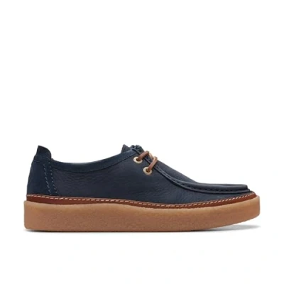 Abbildung von Clarks Clarkwood Sportlicher Schnürer, Herren, Größe: 46, Navy Schuhe