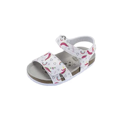 Abbildung von Chicco, Sandalen met Dubbele Klittenband Wit, Comfortabel, Licht, Flexibel en Atmungsaktive, Mädchen, Entworfen in Italien