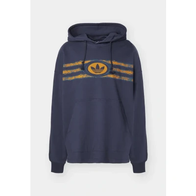 Abbildung von adidas Originals Graphic Hoodie Sweatshirt, Herren, Größe: XS, Night indigo