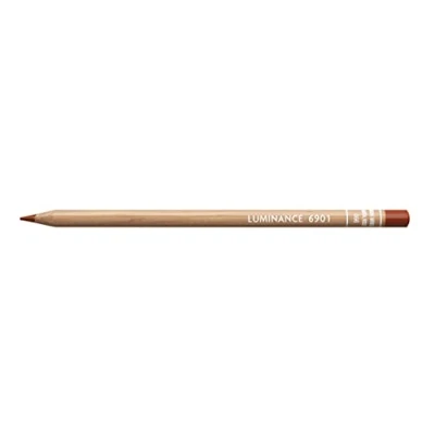 Abbildung von Caran d&#039;Ache Luminance Colour Pencil Artist Farbstifte Bleistift/ 3 Stück/Pack Farbe: 065 Russet (6901.065)