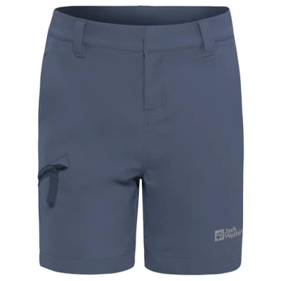 Abbildung von Jack Wolfskin Turbulence Unisex Outdoor Shorts für Kinder, Größe: 140, Evening sky