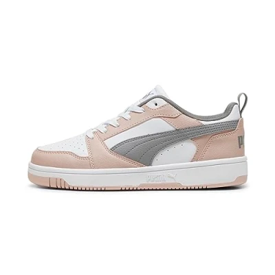 Abbildung von Puma Rebound V6 Low Unisex Sneaker , Rose Quartz White Stormy Slate, 36 EU