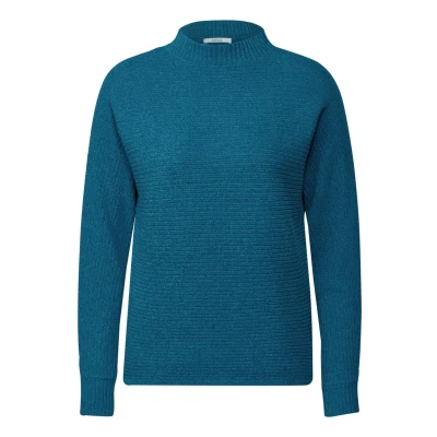 Abbildung von Cecil Strickpullover, Damen, Größe: Large, Blau