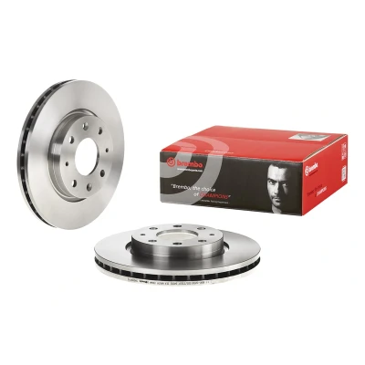 Abbildung von BREMBO 09.9997.10 Bremsscheibe 275 26 4 innenbelüftet mit Schrauben KIA: Cerato Saloon