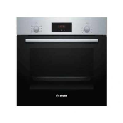 Abbildung von BOSCH Einbaubackofen Serie 2 »HBF133BR0«, mit Teleskopauszug nachrüstbar, ecoClean Direct