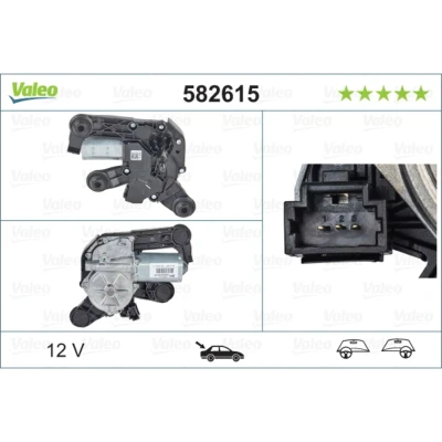 Abbildung von VALEO ORIGINAL PART 582615 Scheibenwischermotor 12 hinten für Links /Rechtslenker