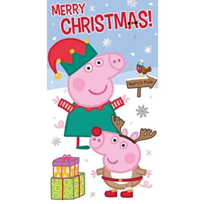 Abbildung von Danilo Promotions LTD Offizielle Peppa Pig Weihnachtskarte