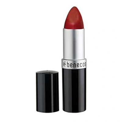 Abbildung von benecos Naturkosmetik Lipstick schimmernd mit Bio Jojobaöl &amp; Bienenwachs marry me