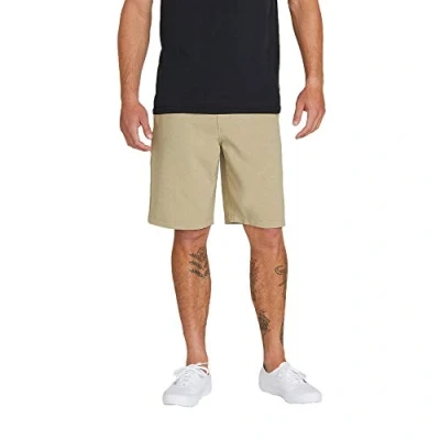 Abbildung von Volcom Herren Kerosene 21&quot; Hybrid Chino Lässige Shorts, Khaki, 58