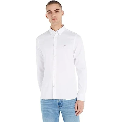 Abbildung von Tommy Hilfiger CORE FLEX Hemd, Herren, Größe: XL, White