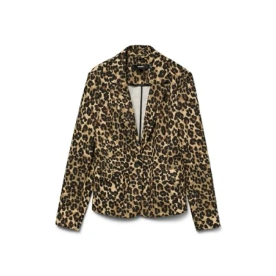 Abbildung von Vero Moda Vmjulia Blazer, Damen, Größe: 34, Tan