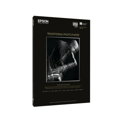 Abbildung von Epson C13S045051 Traditional photo paper inkjet 330g/m2 A3+ 25 Blatt Pack