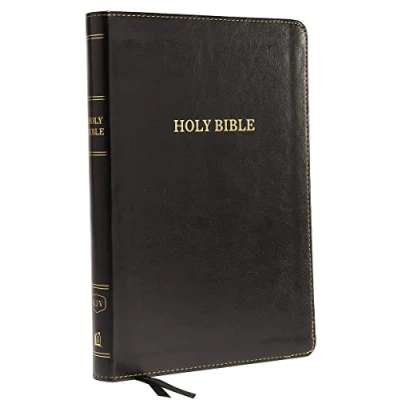 Abbildung von KJV Holy Bible: Large Print Thinline, Black Leathersoft, Red Letter, Comfort Print: King James Version