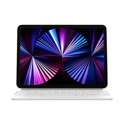Abbildung von Apple Magic Keyboard (für iPad Pro 11 zoll 1 4 Gen, Air 5 M2) (QWERTY Englisch) Weiß (Generalüberholt)