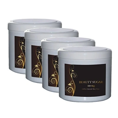 Abbildung von Beauty Sugar strong Sugaring Paste im Vorteilpack 4 XXL Dosen 600g zum Vorteilspreis TESTSIEGER Zuckerpaste zur Haarentfernung