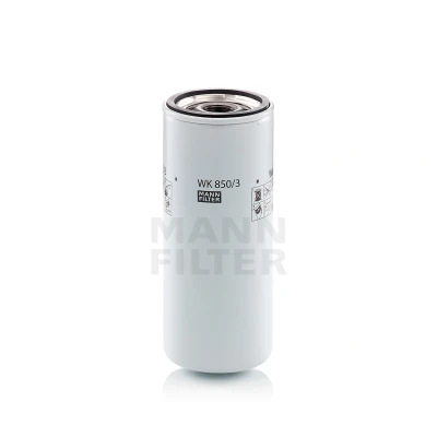 Abbildung von MANN FILTER WK 850/3 Kraftstofffilter Anschraubfilter