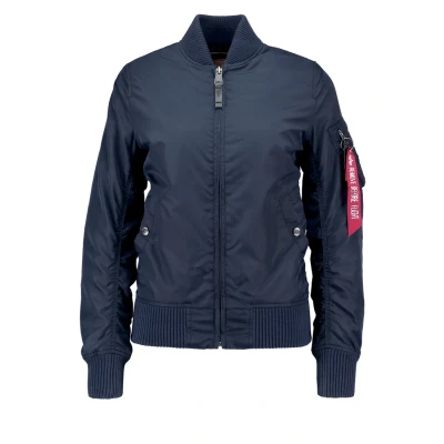 Abbildung von Alpha Industries MA1 TT WMN Bomberjacke, Damen, Größe: XS, Dark blue