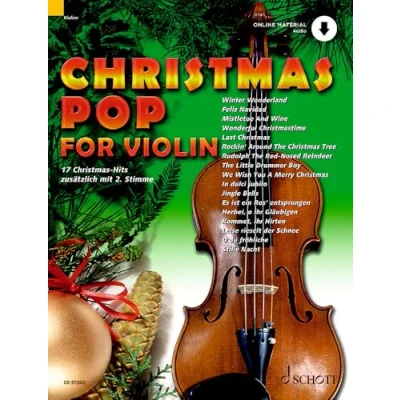 Abbildung von Christmas Pop for Violin: 17 Hits. 1 2 Violinen. (Umrüster Konsolidierung)