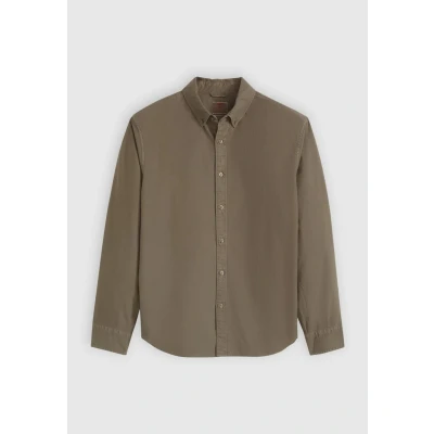 Abbildung von Levi&#039;s Authentic Button DOWN Hemd, Herren, Größe: XXL, Khaki green