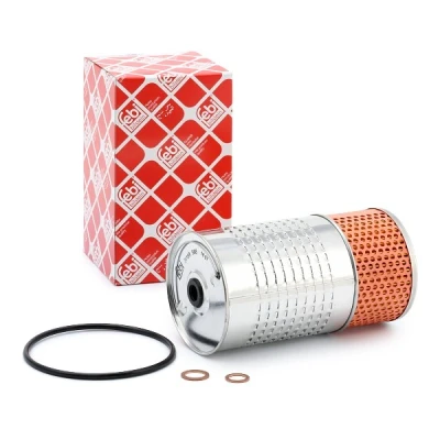 Abbildung von FEBI BILSTEIN 31188 Ölfilter mit Dichtring Filtereinsatz MERCEDES BENZ: W124 Saloon, 190, E Class SSANGYONG: Musso Off Road