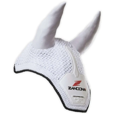Abbildung von Zandona Fliegenhaube AFS Ear Bonnet Weiß Pony