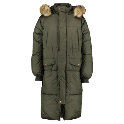 Abbildung von Urban Classics Wintermantel, Damen, Größe: Small, Darkolive