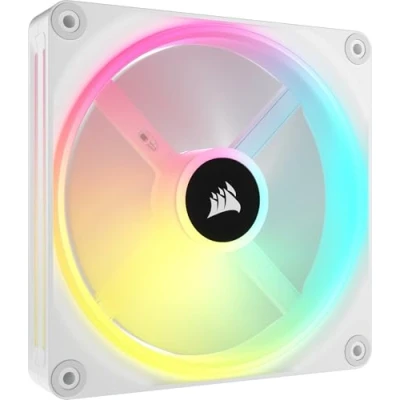 Abbildung von Corsair iCUE LINK QX140 RGB 140mm Magnetic Dome Lüfter Weiß