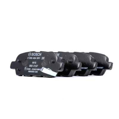 Abbildung von BOSCH 0 986 494 861 Bremsbelagsatz Low Metallic mit akustischer Verschleißwarnung SUZUKI: Grand Vitara 2 SUV