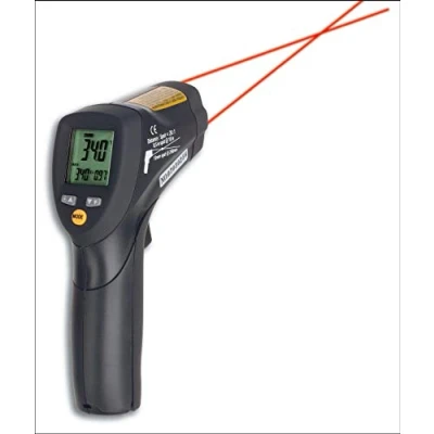 Abbildung von TFA Dostmann Scantemp 485 Infarot Thermometer, berührungloses Messen der Oberflächentemperatur, 50C bis 800C, für den Profi Einsatz, L 42 x B 85 H 152 mm