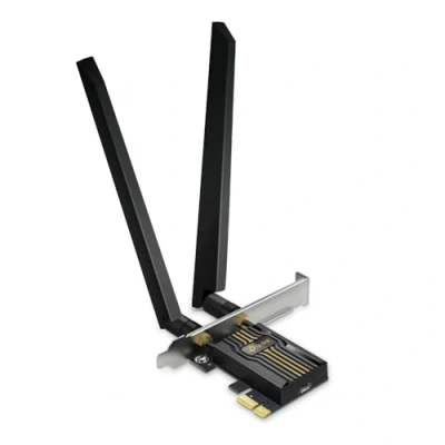 Abbildung von TP Link Archer TBE552E PCIe WiFi Karte BE9300Mbps 7, Bluetooth 5.4 Karte, WPA3, MU MIMO, OFDMA, WLAN PC, unterstützt Windows 11