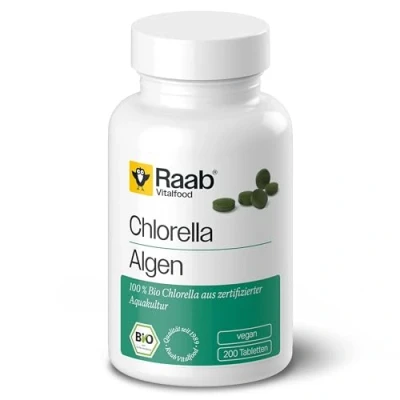 Abbildung von Bio Chlorella Tabletten